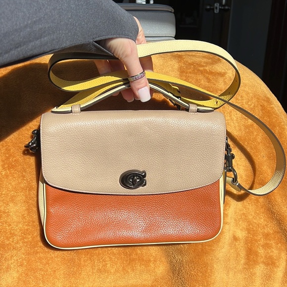 Rare Coach Cassie Colorblock Crossbody